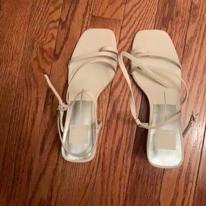 Dolce Vita Zyda heels in ivory leather